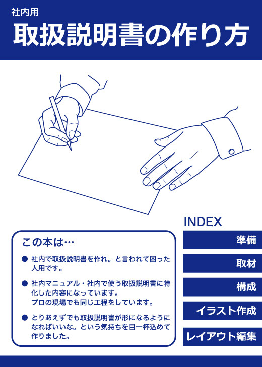 取扱説明書の作り方：カドヤキソバ