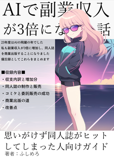 AIで副業収入が3倍になった話 思いがけず同人誌がヒットして AIで副業収入が3倍になった話 思いがけず同人誌がヒットして